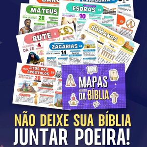 COMBO DE MAPA MENTAL BIBLICO